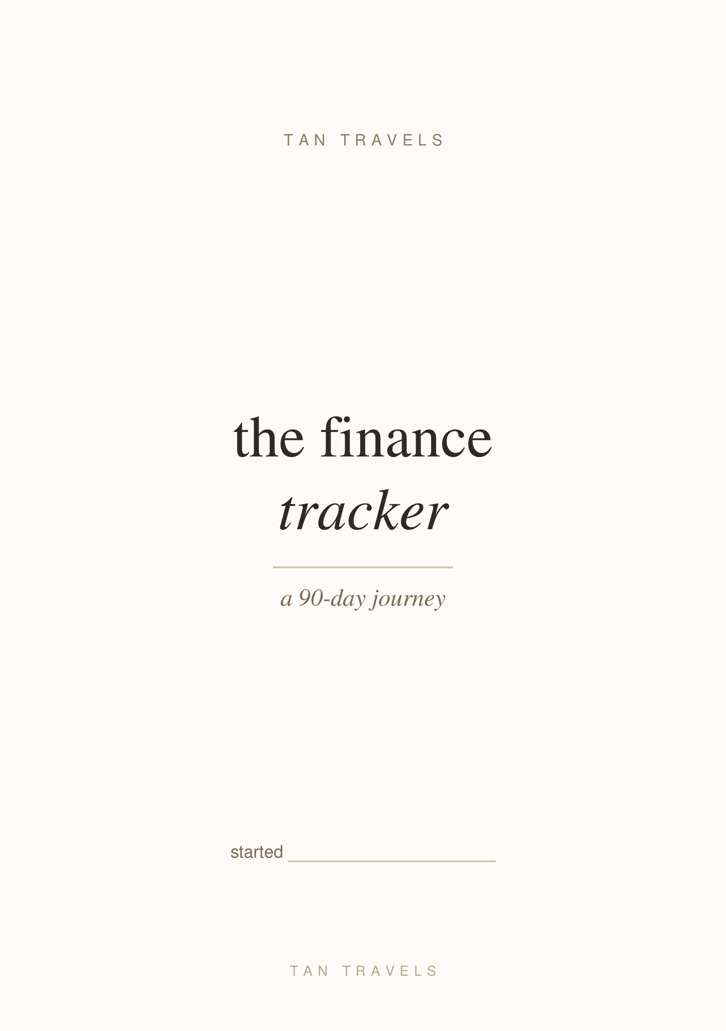 Finance tracker - 90 Days Challenge COMING SOON