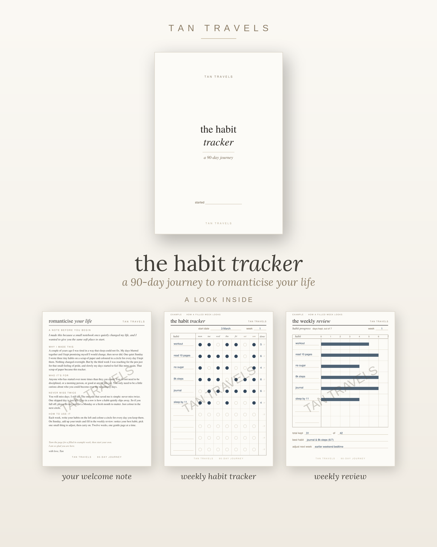 Habit tracker - 90 Days Challenge