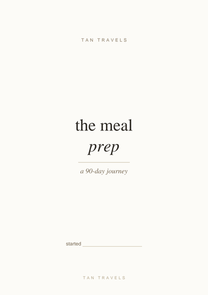 Meal Prep - 90 Days Challenge